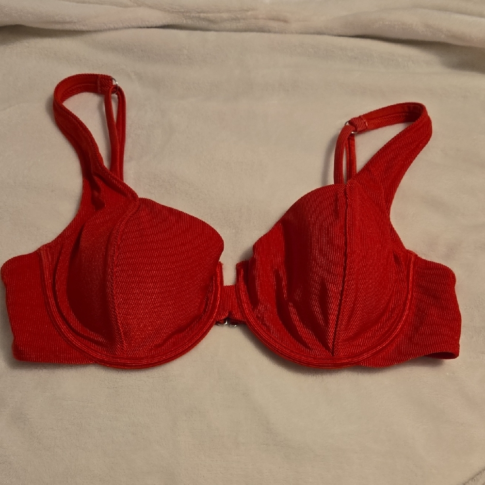 Wild Fable Red Underwire Bikini Top